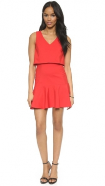 Black Halo Shawna Mini Dress - Spring Wardrobe
