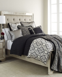 black, white & grey bedding set - Bedding
