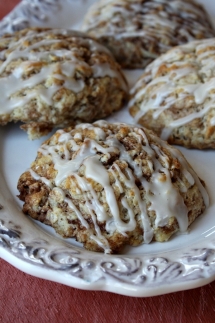 Cinnamon bun scones - I LOVE CINNAMON!!