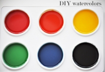 diy watercolours - Toddler Crafts
