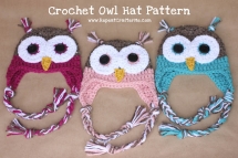 crochet owl hat pattern - Crochet websites