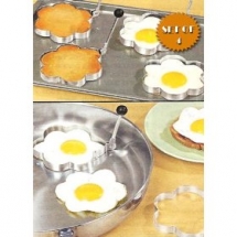 Flower Shaped Egg / Pancake Shapers - Breakfast