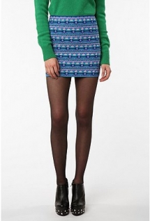 Pleasure Doing Business Skyline Mini Skirt - Work Apparel