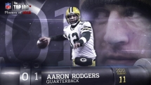 Aaron Rodgers voted #1 - Football
