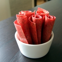 Home Made Fruit Rollups - Recipes