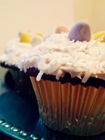 Nothing better then things hidden in cupcakes! - Baking!