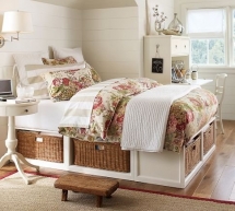 Platform Storage Bed - Home decoration