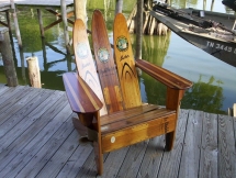 Water Ski Adirondack Chair - Outdoor sitting areas