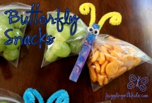 Butterfly Snacks - Kid Snack Ideas