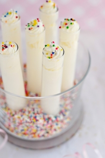 Boozy Birthday Cake Shots - YUMMM!!!