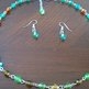 necklace and matching earrings - Jewlery making ideas