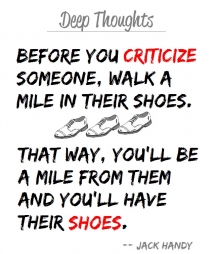 Jack Handey - Criticize - Favourite Quotes