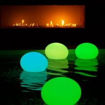 Easy pool lanterns - Party ideas