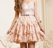 Dress with Ruffles - Cute Dresses