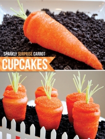 Carrot Cupcakes - Easter Ideas
