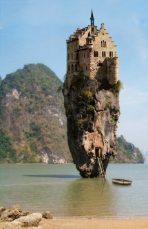 Tower in the water - Cool Pics