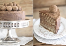  Chocolate Amaretto Crepe Cake - Unassigned