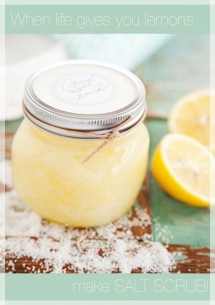 Lemon Body Scrub - DIY Projects