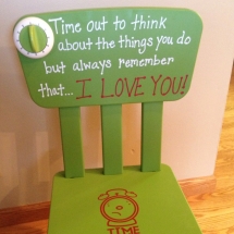 Timeout Chair - Tips and Things to Help A New Mom