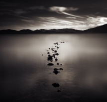 Footprints in the sand - Black and White Photos