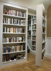 Bookcase doorway - Cool S**T for home & office