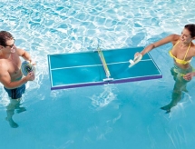 Floating Table Tennis - I should have thought of that