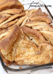 Cinnamon and Sugar Pull-Apart Bread - I LOVE CINNAMON!!