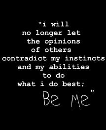 Be Me - Inspirational Quotes