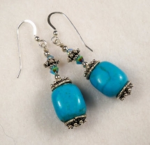 Tourquoise Earrings - Earrings