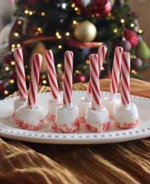 Hot Cocoa Stir Sticks  - Christmas