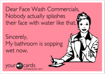 Face Wash Commercials - Funny Things