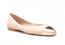 Ballerina Cap-Toe Flats - Shoes