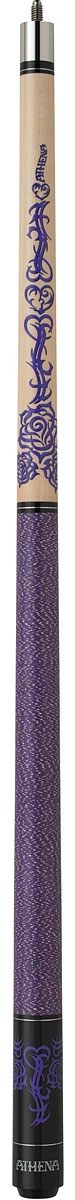Purple Tribal flower and hearts design - Looking at getting a new Pool Cue 