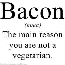 Bacon Defined - I busted my gut laughing