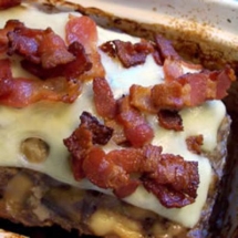 Bacon Mushroom Swiss Meatloaf - Recipes