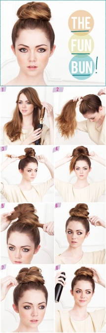 The Fun Bun - beautiful hair