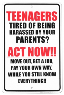 Teenagers... Act Now! - Funny