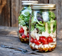 Salad in a Jar - Healthy Lunches