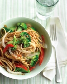 Lighter Sesame Noodles  - Healthy Food Ideas