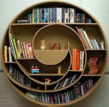 Spiral Bookcase - Home decoration