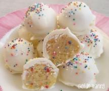 No-Bake Cake Batter Truffles - Baking Ideas
