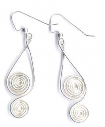 wire earrings - Earrings