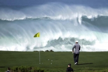 Tiger at Monterey Peninsula CC - Greatest athletes of all time