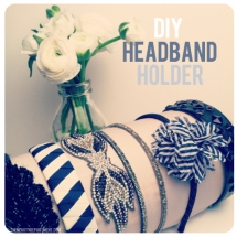 DIY Headband Holder - Fun crafts