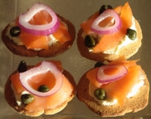 Smoked Salmon Appetizer - Food & Drink