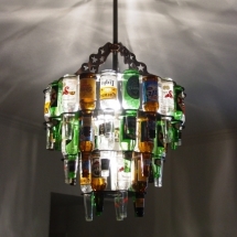 3 Tier Beer Bottle Chandelier - Awesome Furnishings