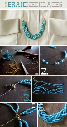 Braid Necklace - Fun crafts