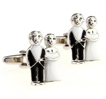 Bride Groom Cufflinks - Men Accessories