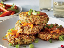 Broccoli, Cheddar, and Brown Rice Cakes - Cooking
