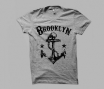 Brooklyn Anchor t-shirt - Boyfriend fashion & style